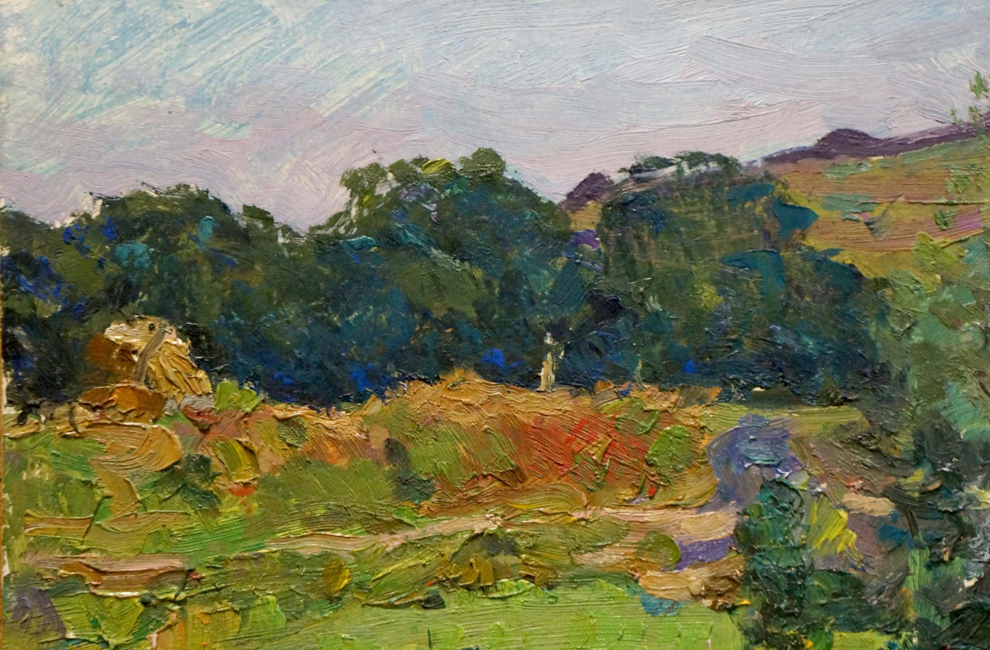 Oil painting Landscape Stepan Filippovich Golub