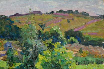 Oil painting Landscape Stepan Filippovich Golub