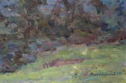 Oil painting Before the rain Stramkovskiy Dmitriy Vladimirovich
