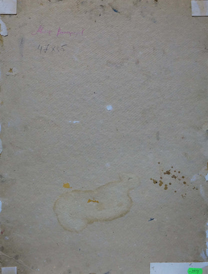 Oil painting City landscape Sergei Arsenievich Vinogradov