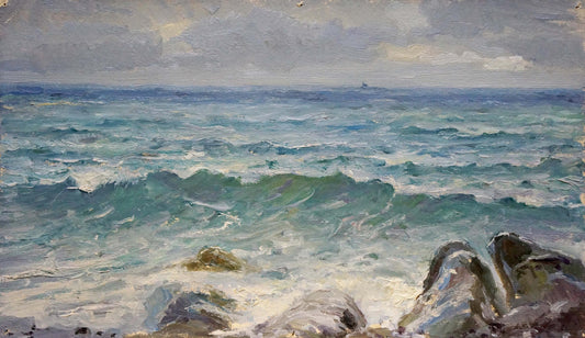 Oil painting Seascape Arkady Strelov