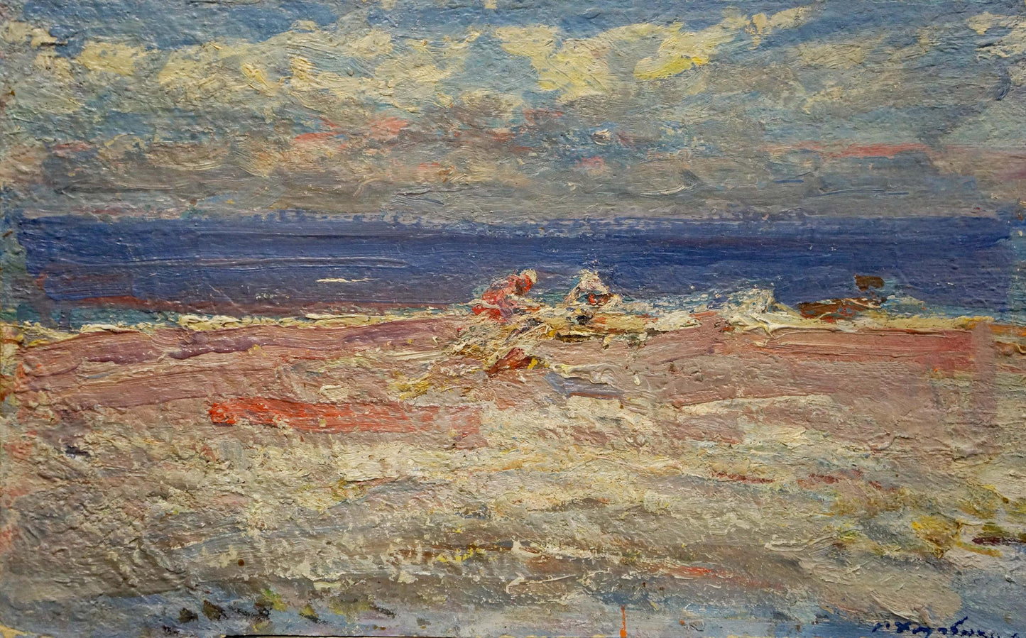 Oil painting Sea Khodchenko Lev Pavlovich