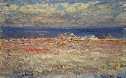 Oil painting Sea Khodchenko Lev Pavlovich