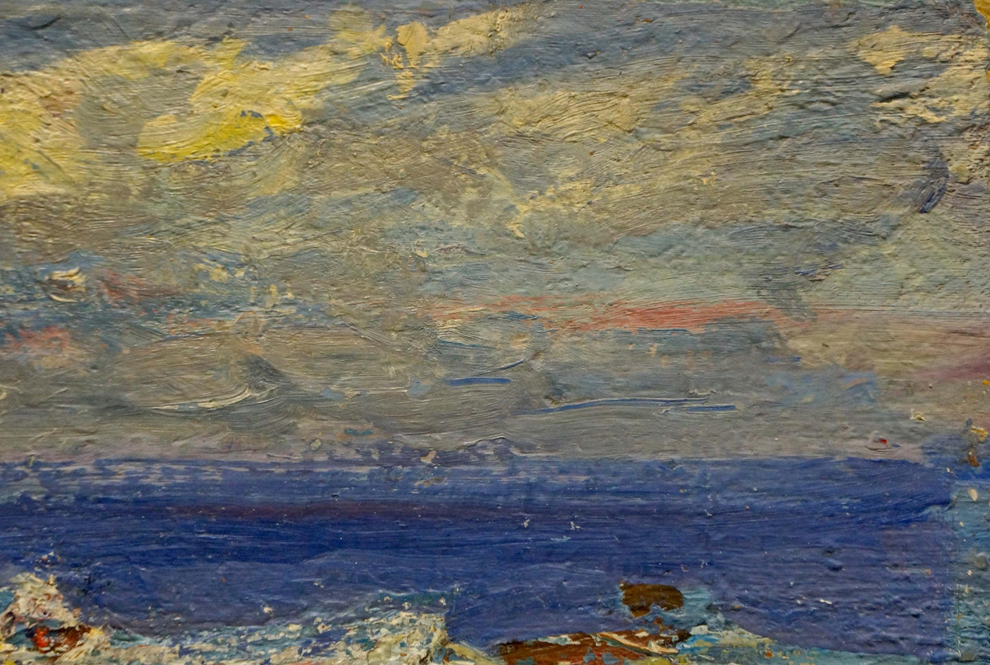Oil painting Sea Khodchenko Lev Pavlovich