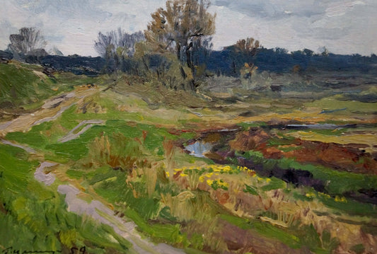Oil painting Autumn Kryzhevsky Grigory Zinovievich