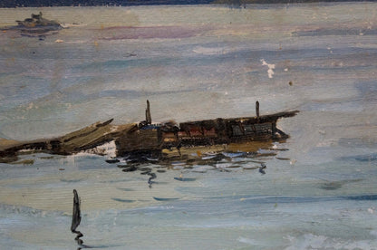 Oil painting Seascape Puzyrkov Viktor Grigorievich