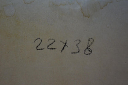 Oil painting Evening landscape Unknown artist