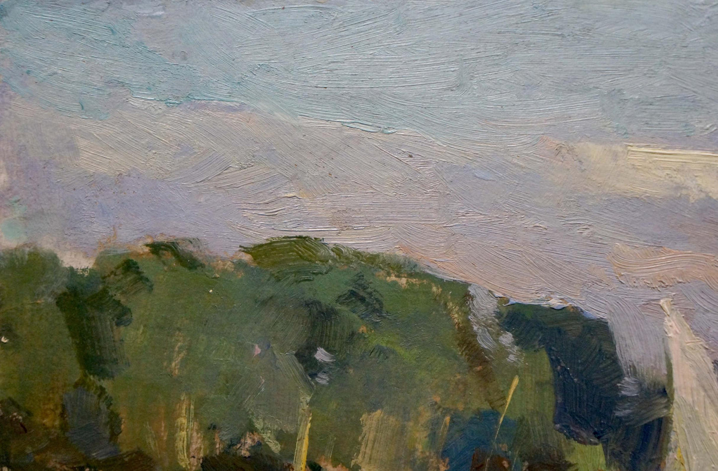 Oil painting Yacht Buryachok Nikolay Ivanovich