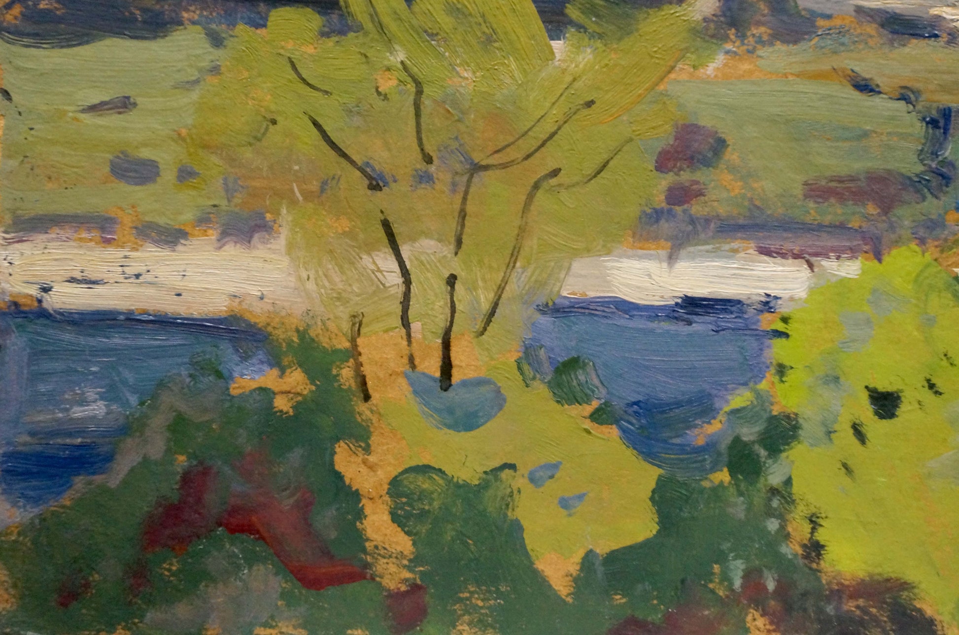 Overlooking the village Buryachok Nikolay Ivanovich