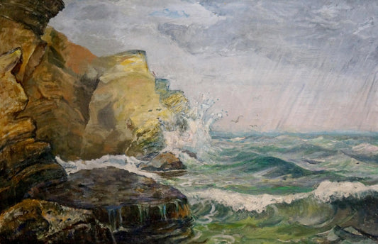 Oil painting Seascape Strel'nikov Aleksey Vladimirovich
