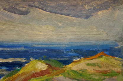 Oil painting Mountain landscape Buryachok Nikolay Ivanovich