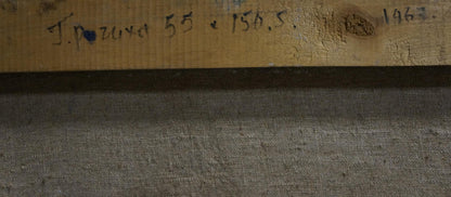 Oil painting Blooming fields