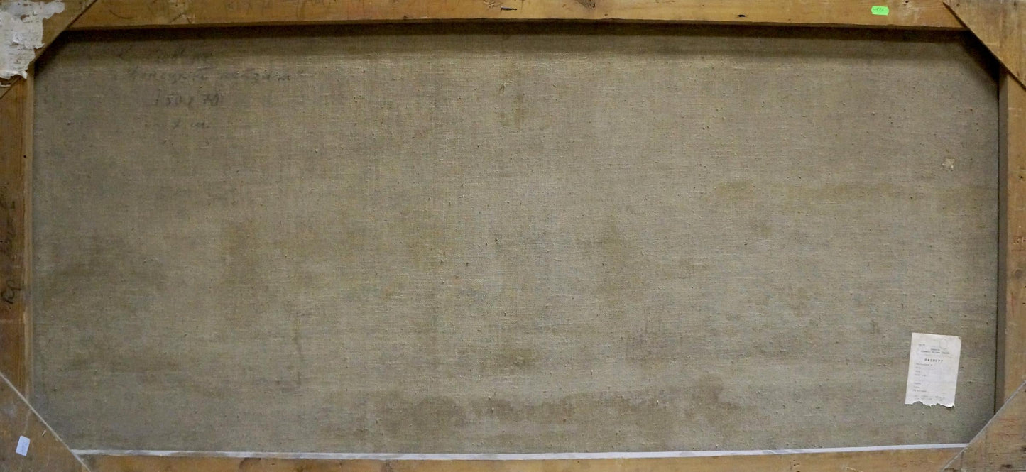 Oil painting Field work Kravtsov Nikolay Fedorovich