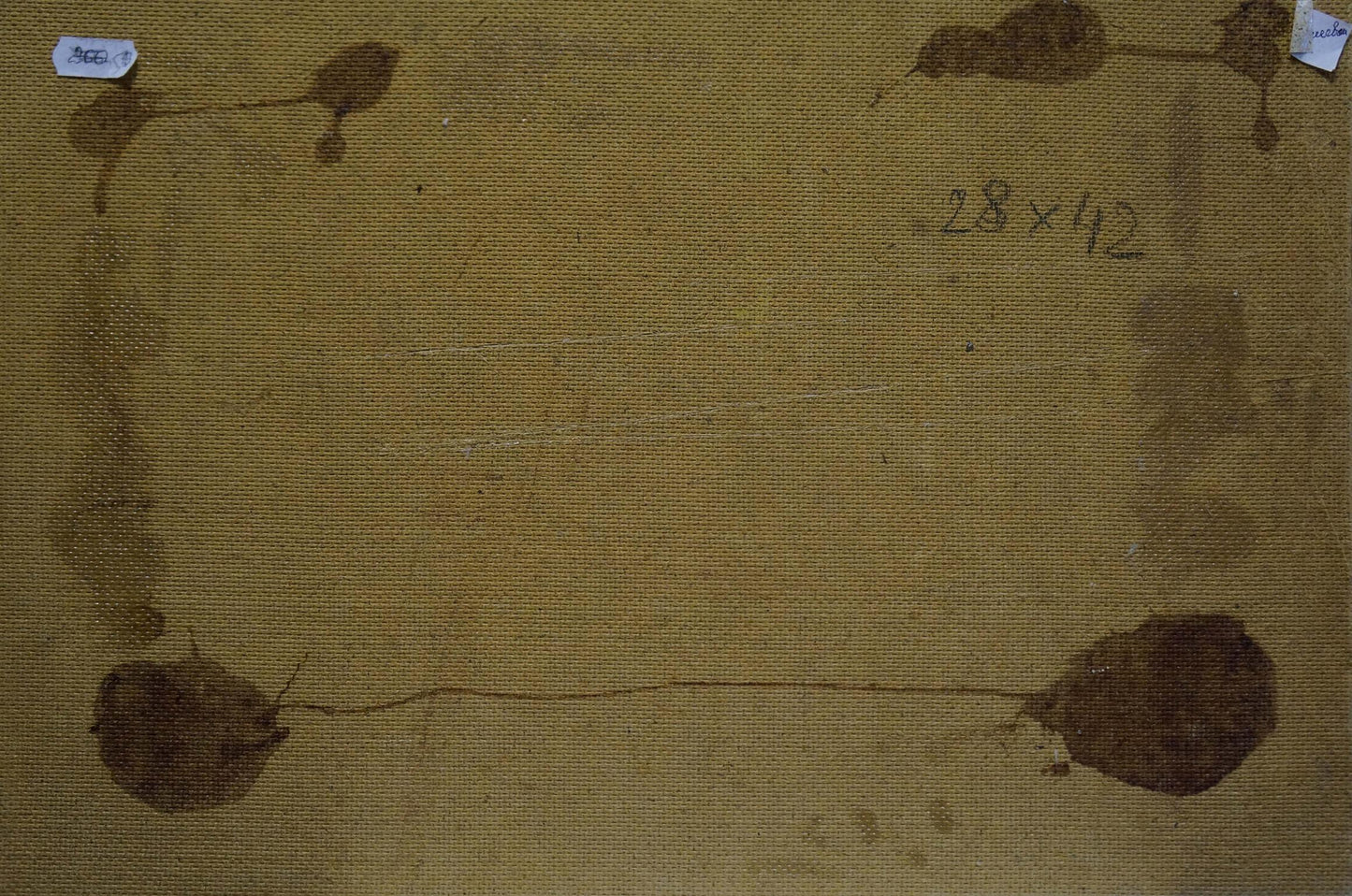 Oil painting Forest landscape Petr Chernyshevsky