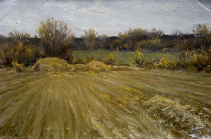 Oil painting Field Chernyshevsky Petr Akimovich