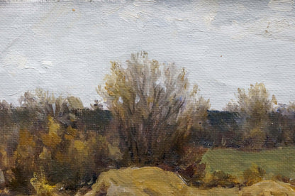 Oil painting Field Chernyshevsky Petr Akimovich