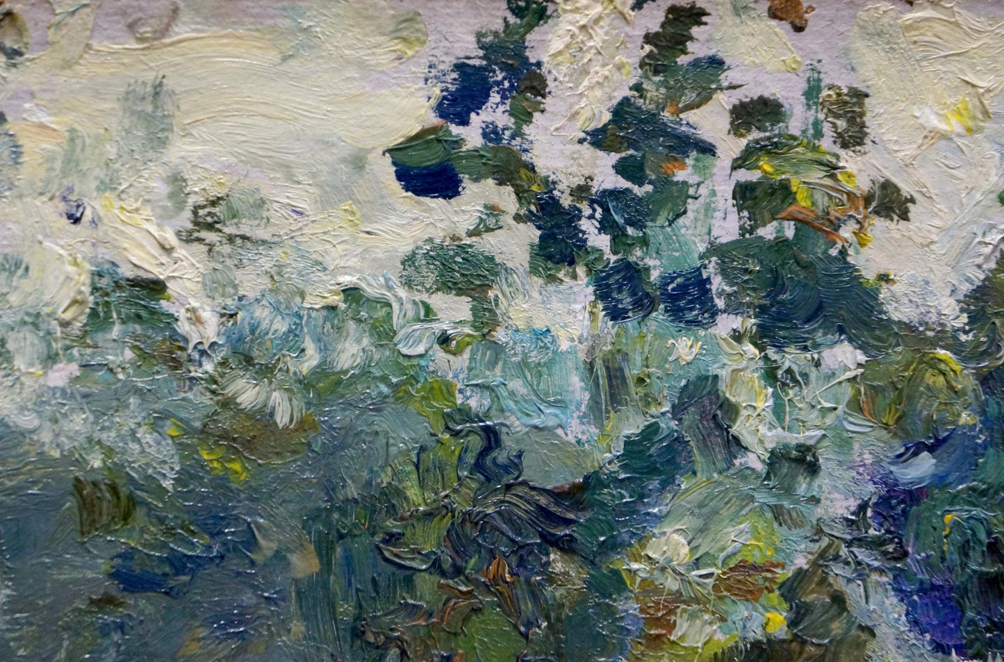 Oil painting In the woods Igor Popov