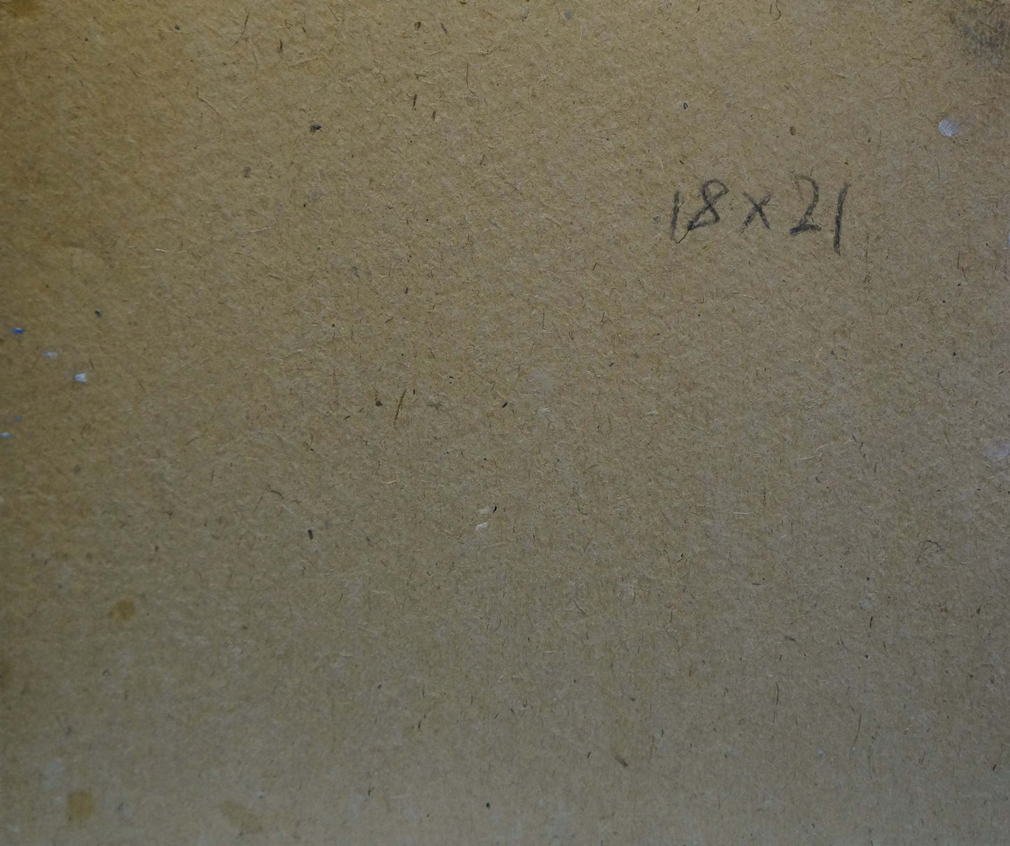 Oil painting Yard before a thunderstorm Unknown artist