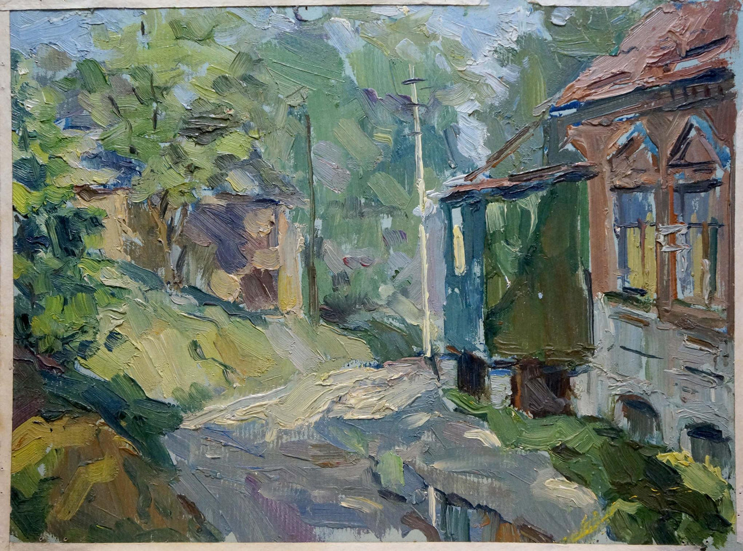 Oil painting Rustic beauty Gorobets Pavel Matveevich