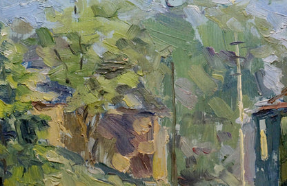 Oil painting Rustic beauty Gorobets Pavel Matveevich