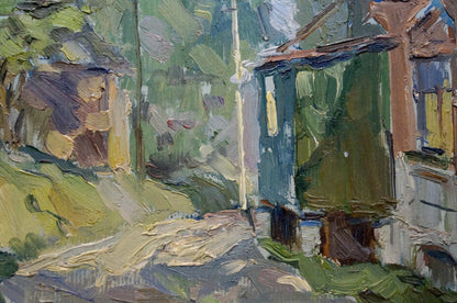 Oil painting Rustic beauty Gorobets Pavel Matveevich