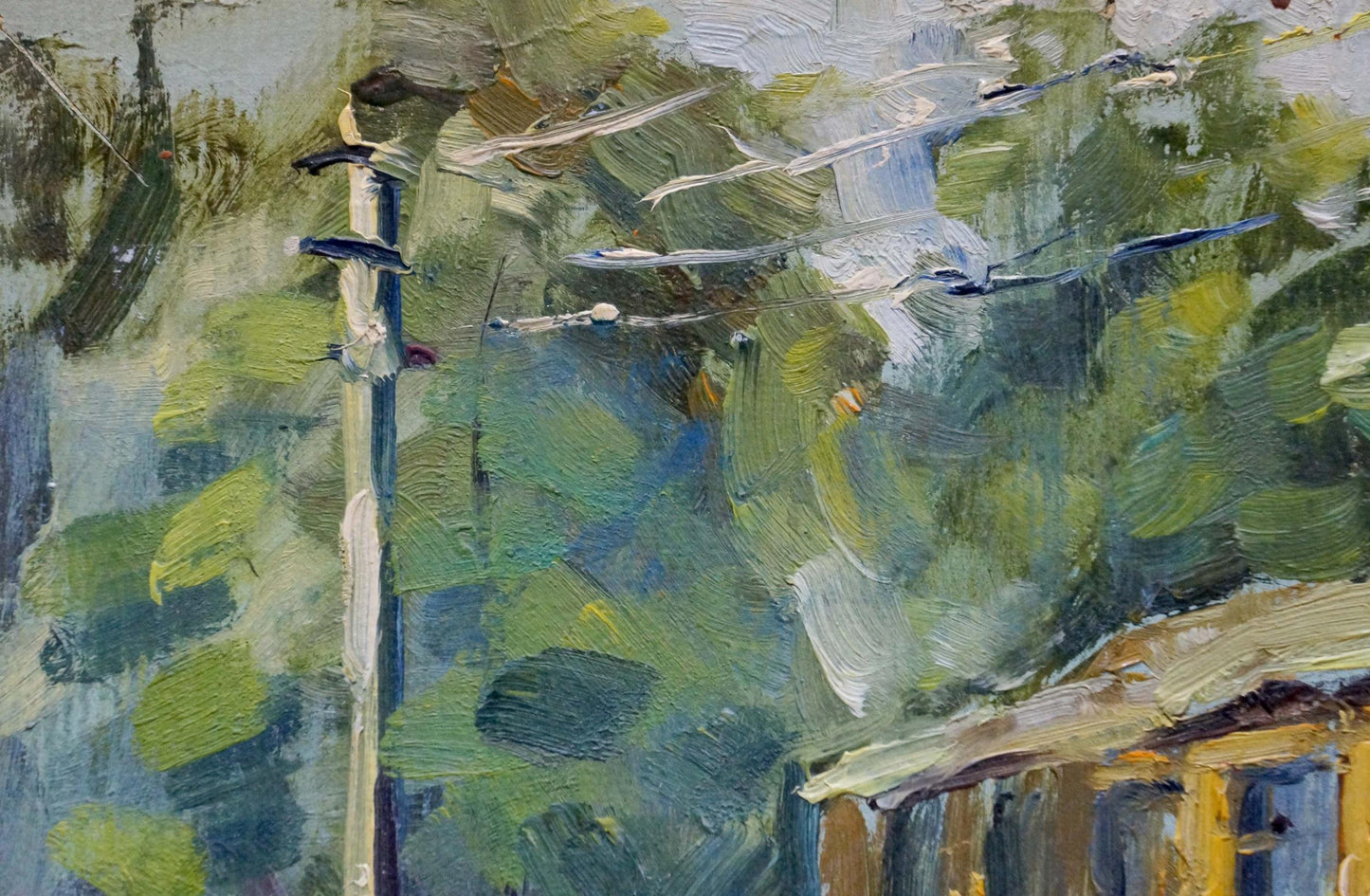 Oil painting School Gorobets Pavel Matveevich