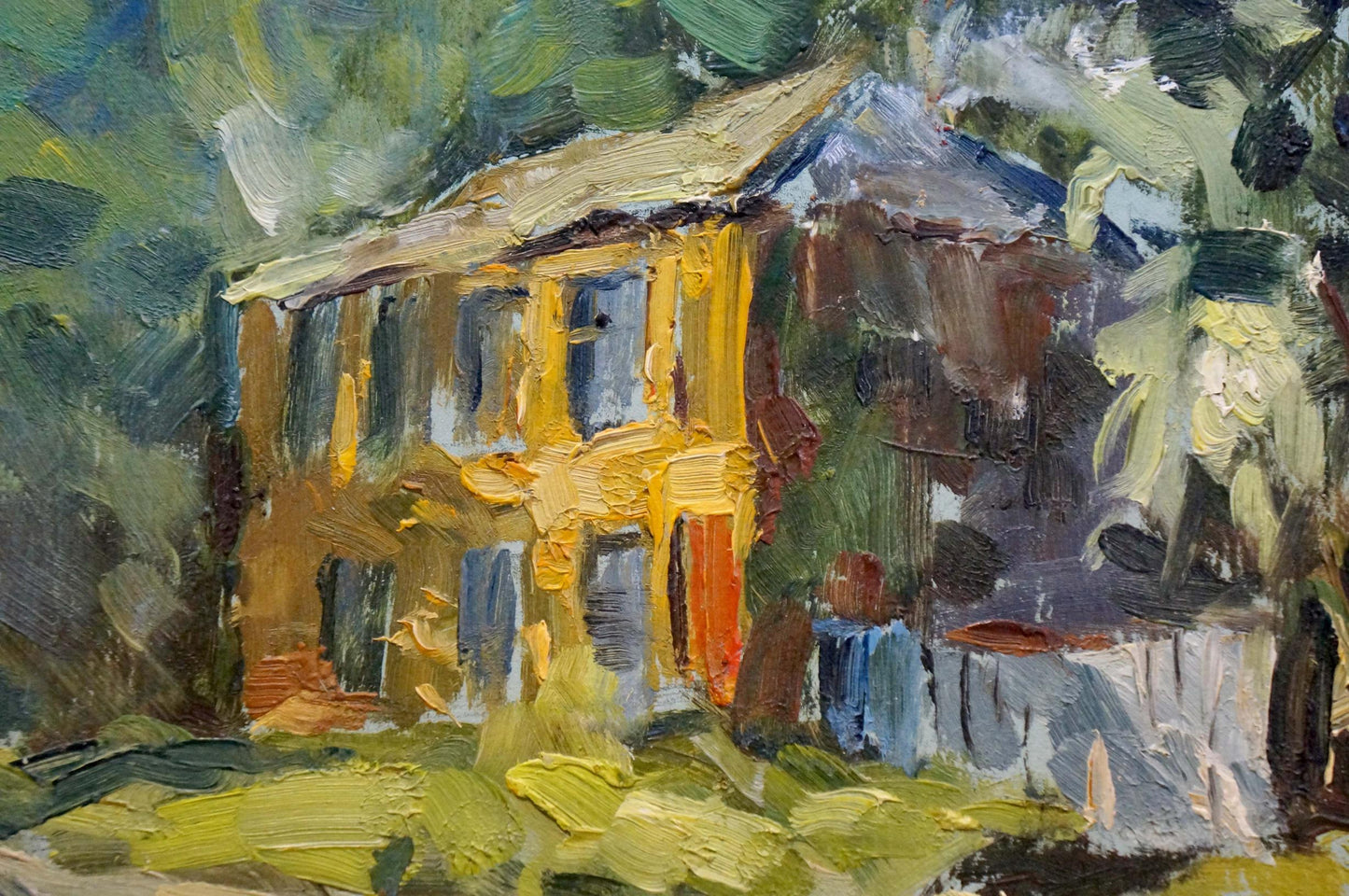 Oil painting School Gorobets Pavel Matveevich