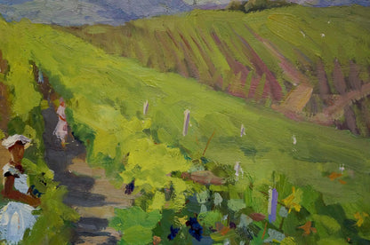 Oil painting Vineyards Stremsky Alexander Ivanovich