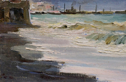 Oil painting Storm Yarovoy Stepan Kalinovich