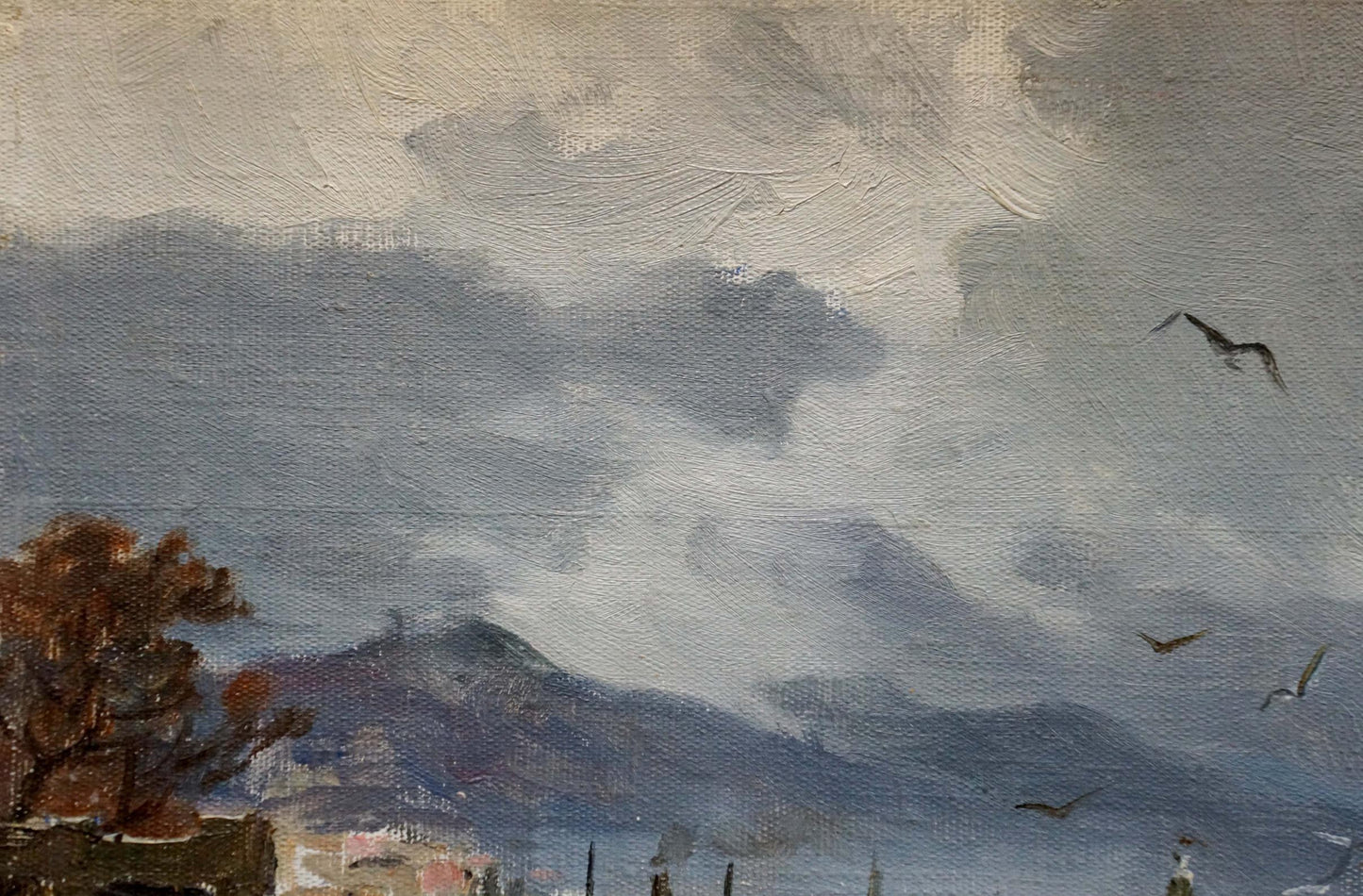 Oil painting Storm Yarovoy Stepan Kalinovich