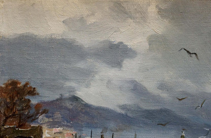 Oil painting Storm Yarovoy Stepan Kalinovich
