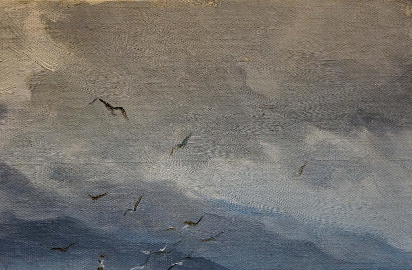 Oil painting Storm Yarovoy Stepan Kalinovich
