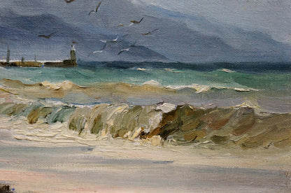 Oil painting Storm Yarovoy Stepan Kalinovich
