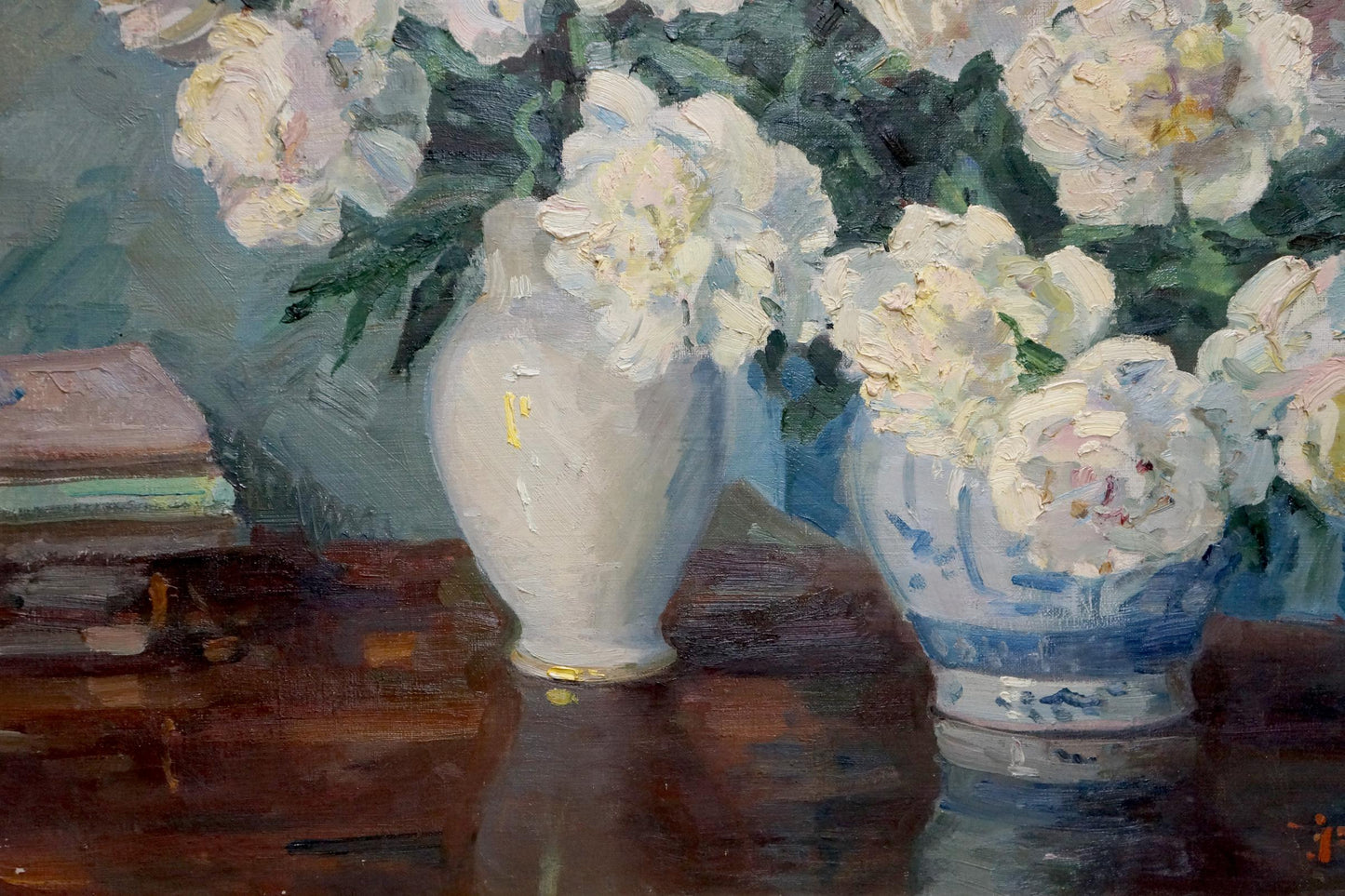 Oil painting Flowers Kisel Ivan Gordeevich