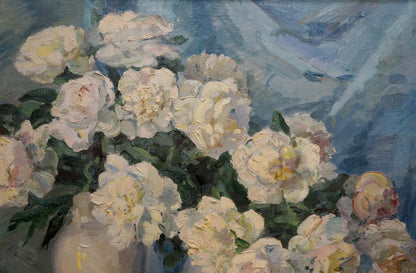 Oil painting Flowers Kisel Ivan Gordeevich
