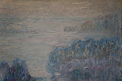 Oil painting Natural landscape Mandrikova - Donchik Nadezhda Alekseevna