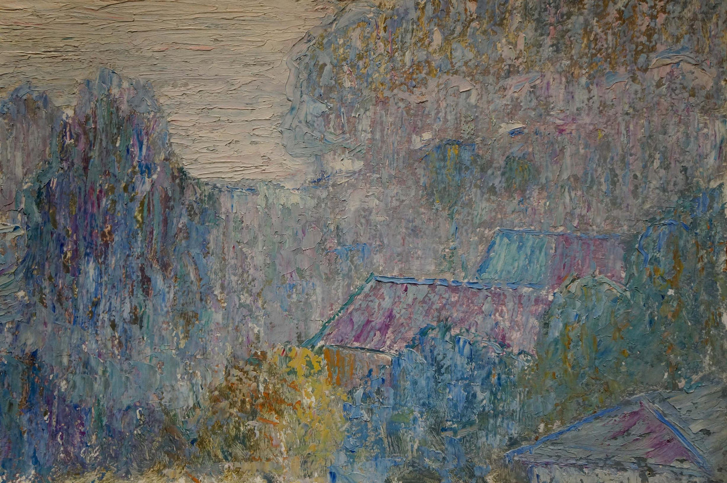 Oil painting Natural landscape Mandrikova - Donchik Nadezhda Alekseevna