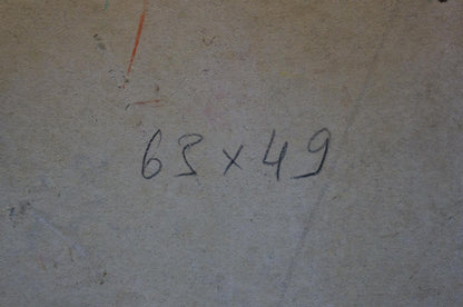 Oil painting City life