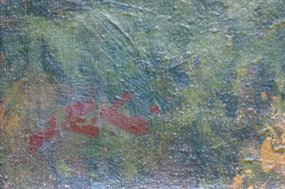 Oil painting Shore landscape Sabadysh Petr Evlampievich