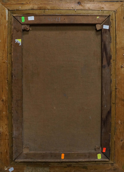 Oil painting Shore landscape Sabadysh Petr Evlampievich