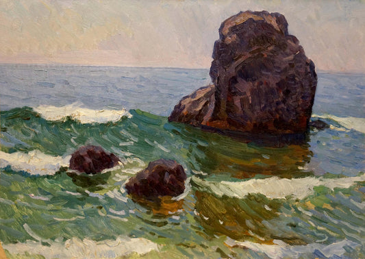 Oil painting Gomolsky G.S. Marine sketch