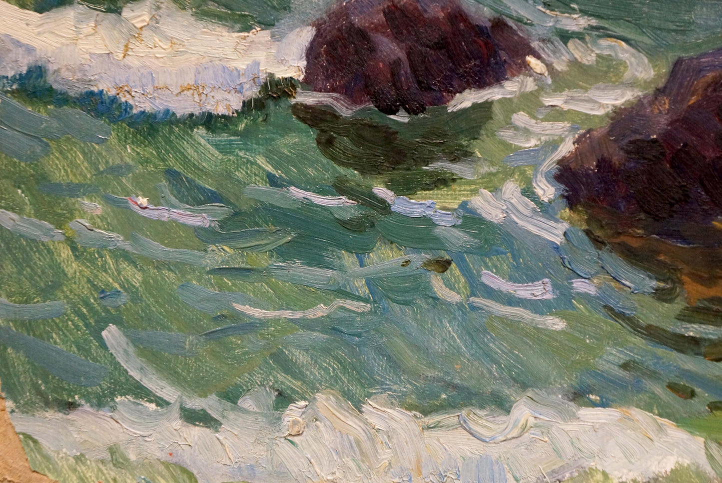 Oil painting Gomolsky G.S. Marine sketch