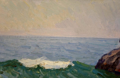 Oil painting Gomolsky G.S. Marine sketch