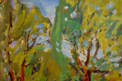 Oil painting The last rays of the sun Gaiduk Viktor Kirillovich