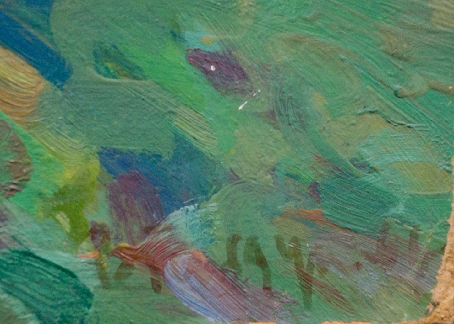 Oil painting The last rays of the sun Gaiduk Viktor Kirillovich