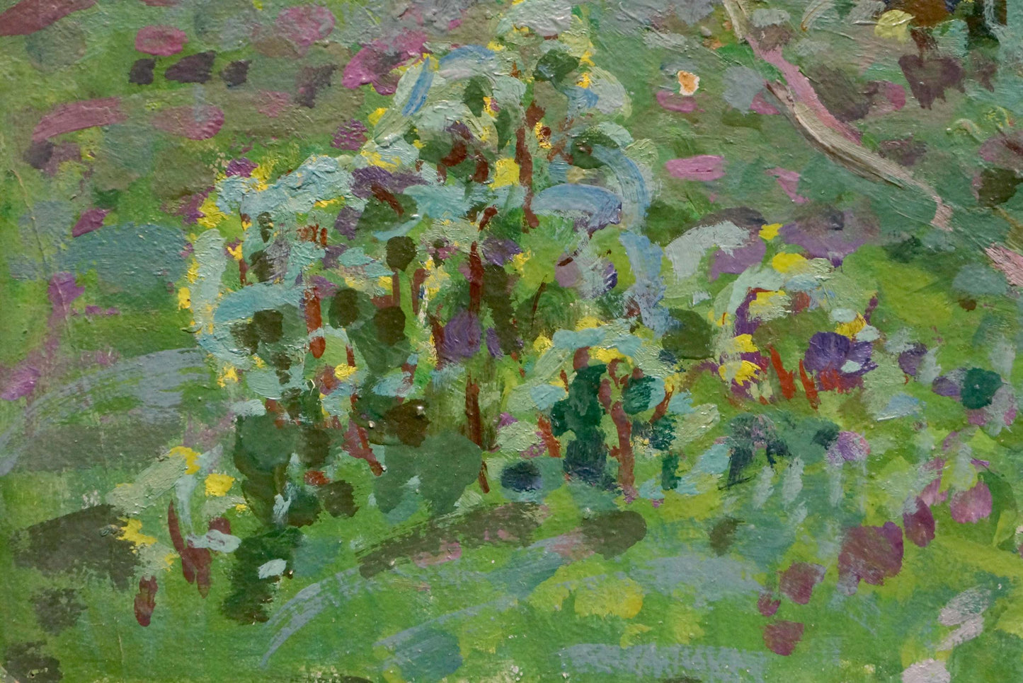 Oil painting City view Ruban Grigory Savelievich