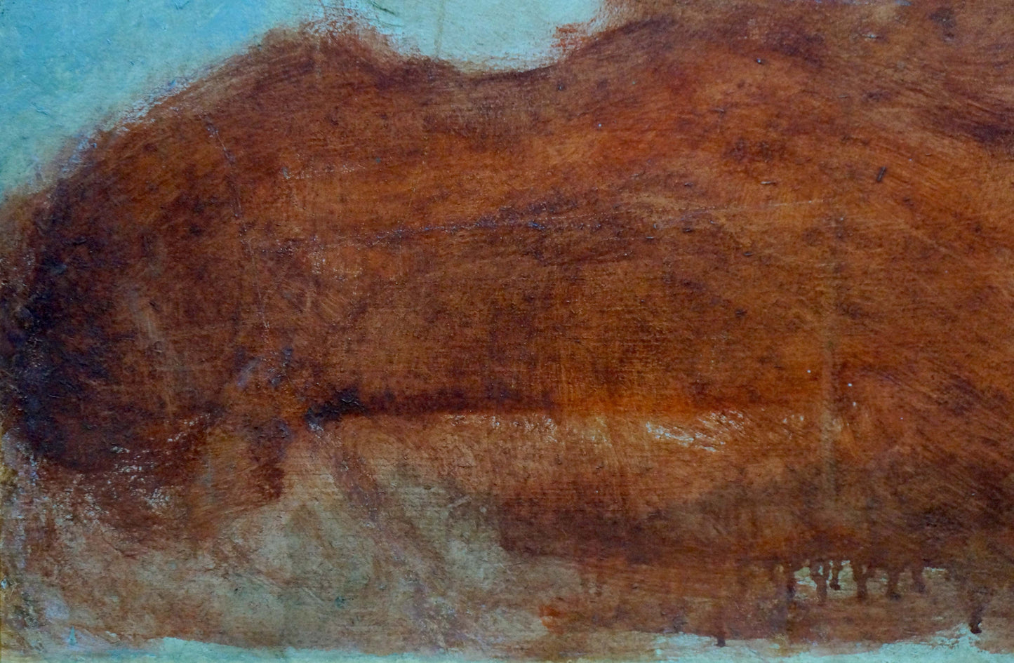 Oil painting Bull Yuri Anatolievich Pliss