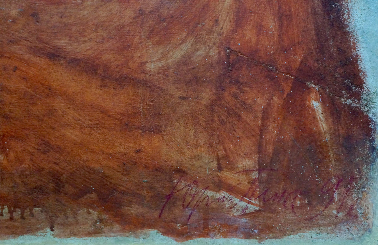 Oil painting Bull Yuri Anatolievich Pliss