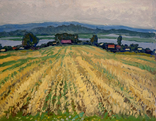 Oil painting Fields Ruban Grigory Savelievich