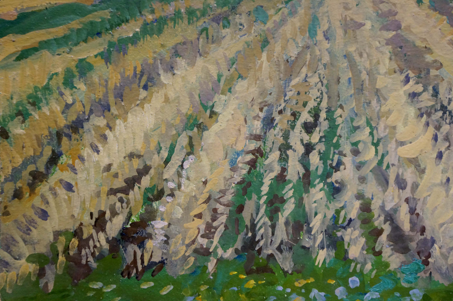 Oil painting Fields Ruban Grigory Savelievich